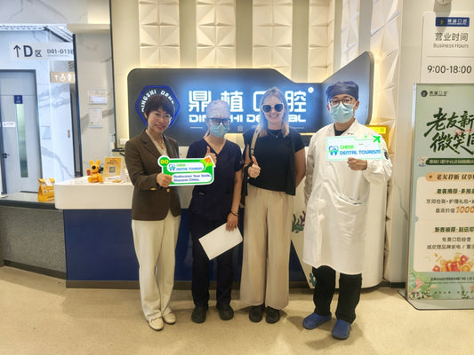 Netherlands Lady in Shanghai Clinic for Dental Filling