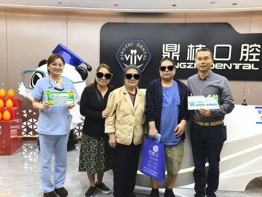 USA Family in Guangzhou Clinic for Dental Implants